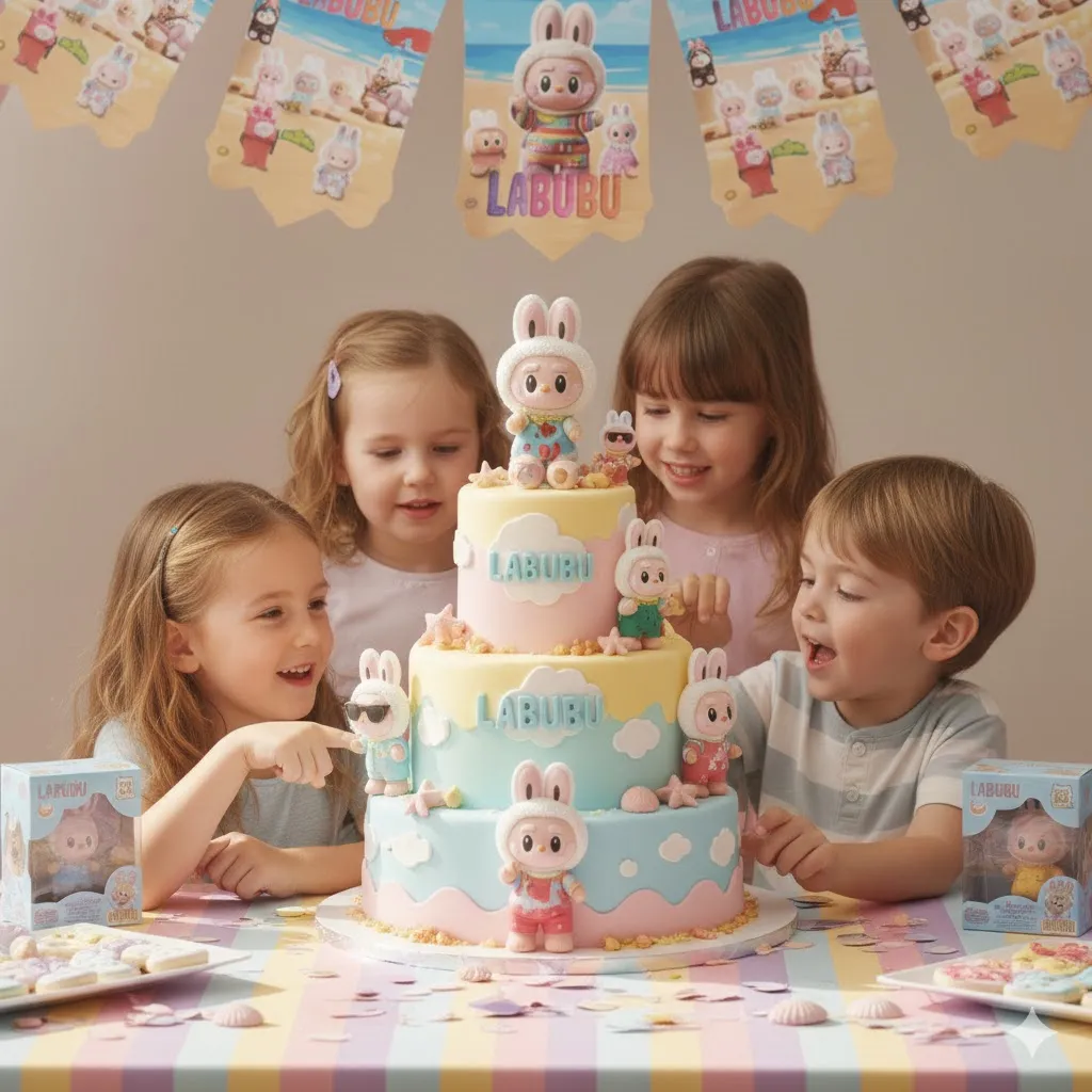 ریسه تم تولد لبوبو