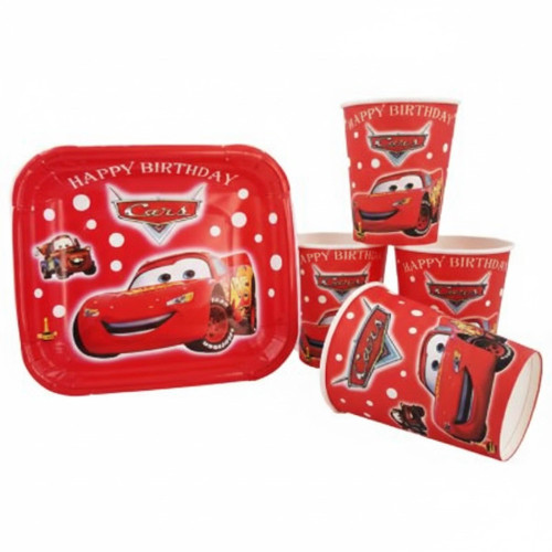 بشقاب و لیوان تم تولد مک کویین