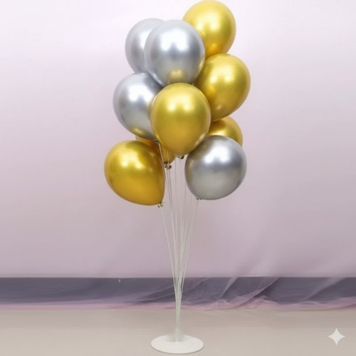 استند بادکنک 13 شاخه پایه 90 سانت