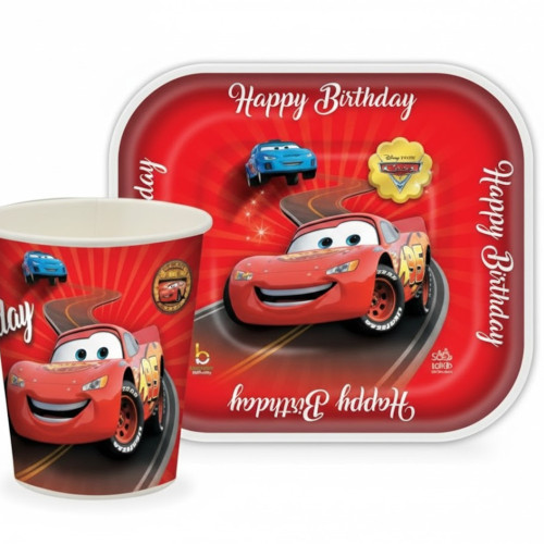 بشقاب و لیوان تم تولد مک کویین